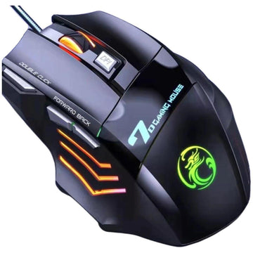 Langallinen pelihiiri 3600dpi USB LED