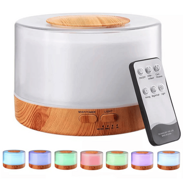 Humidificador ultrasónico y aromatizador 500 ml