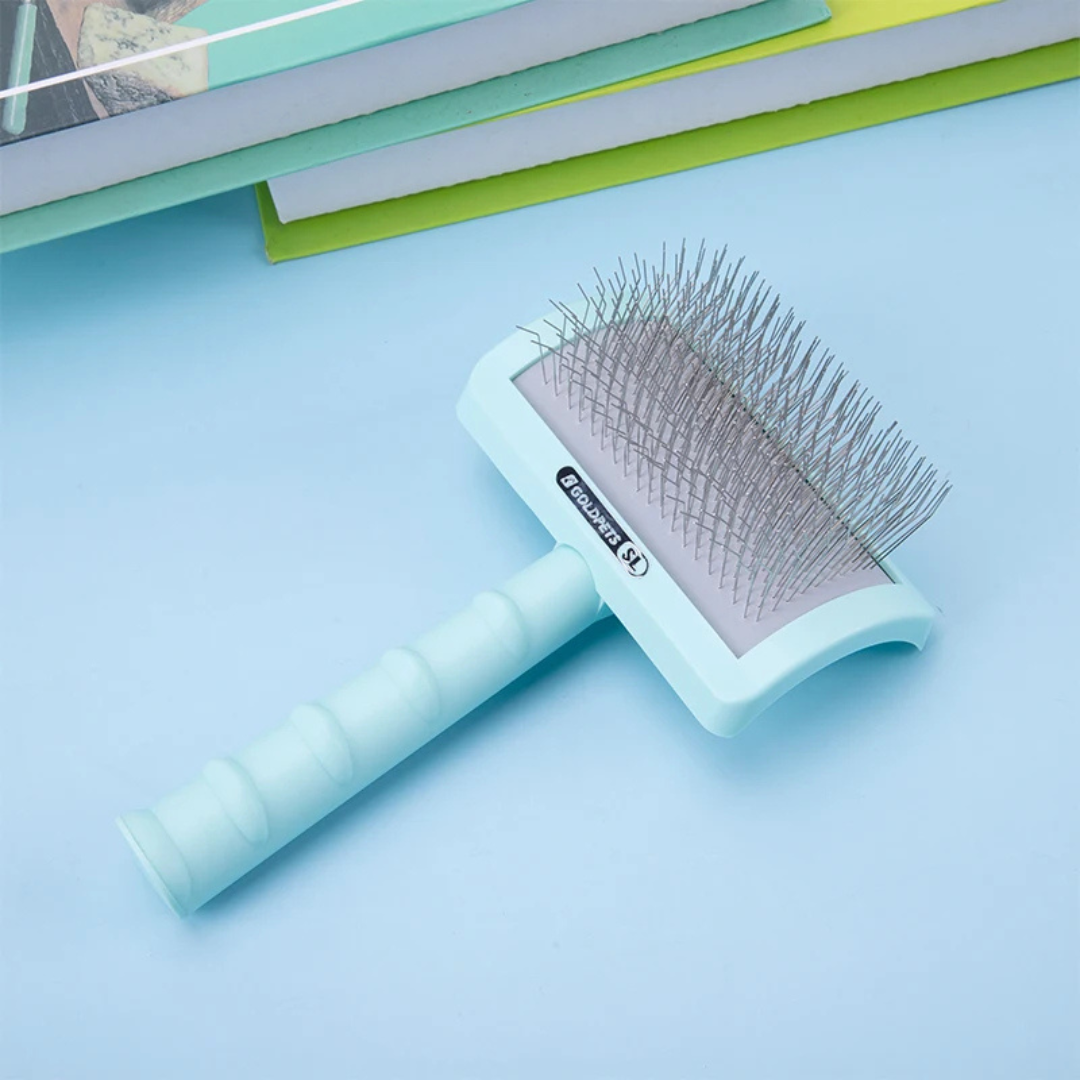 Cepillo de desprendimiento de cabello para mascotas