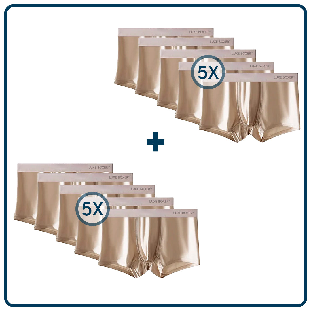 Ropa interior de seda premium de Luxe Boxer ™ Ultra cómoda