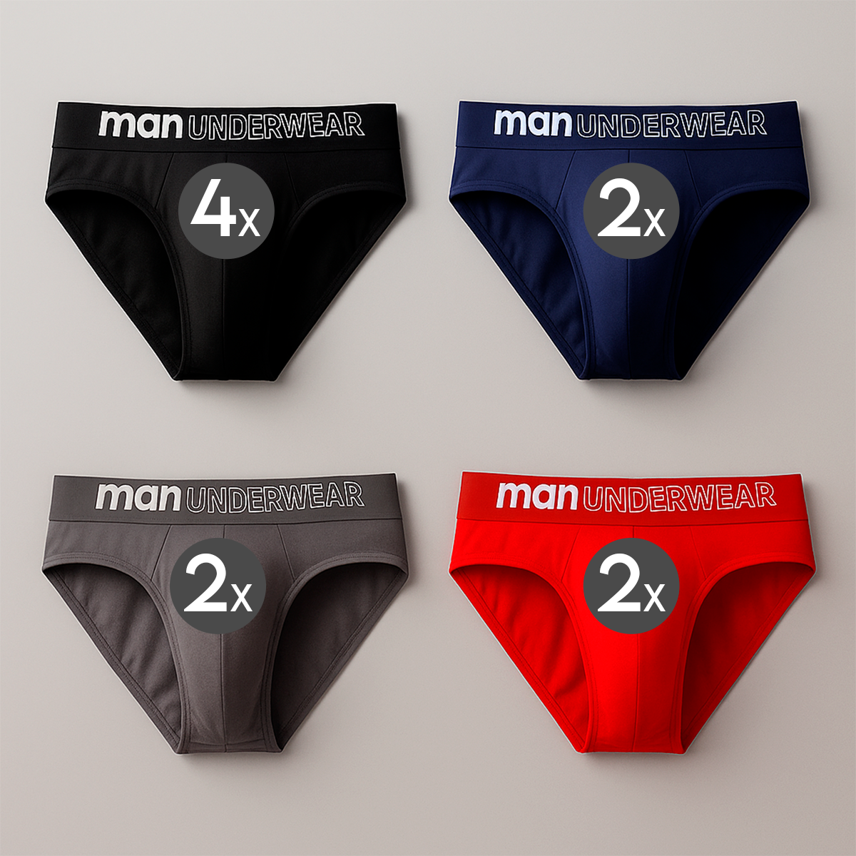 [Multi-Packs] Boxers UrbanEdge™ + cinto grátis incluído