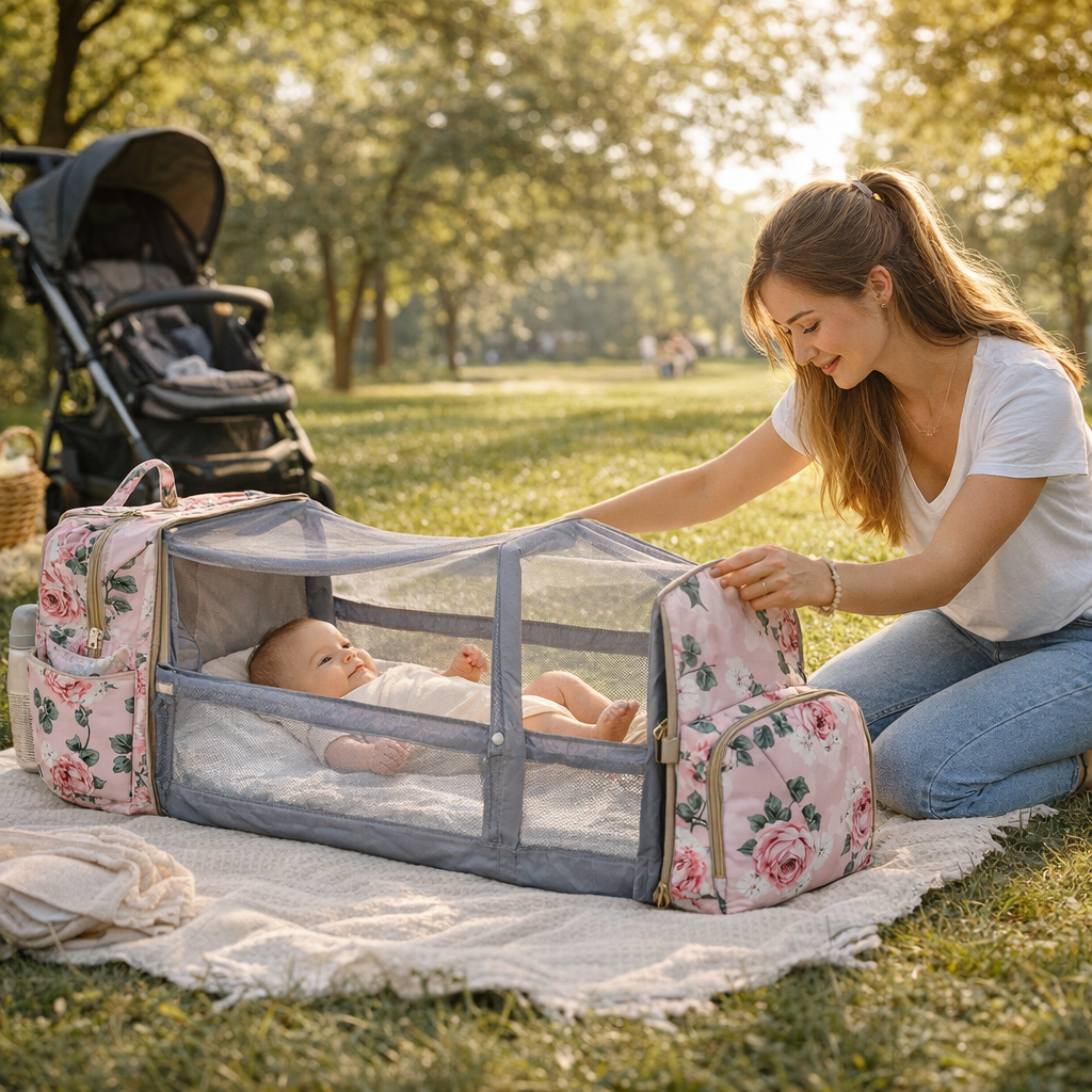 FlowerNest™ 3-i-1 ble-rygsæk