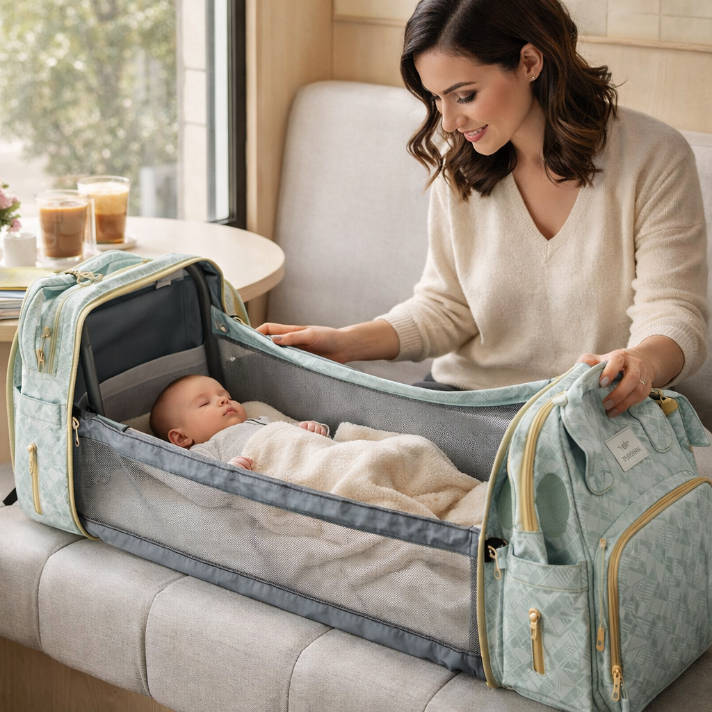 Mochila para pañales 3 en 1 CozyNest™
