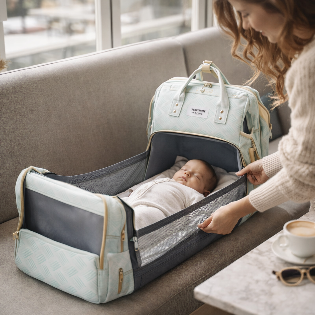 Mochila para pañales 3 en 1 CozyNest™