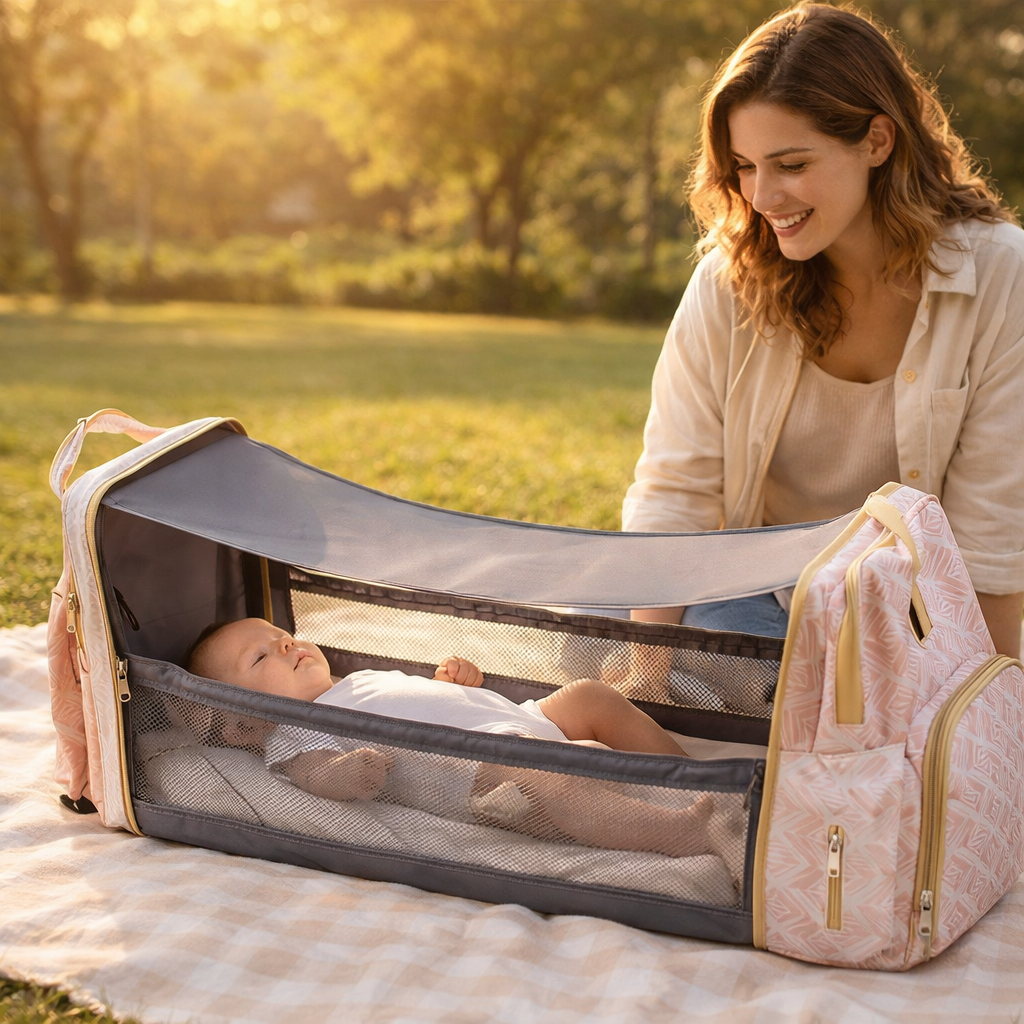 Mochila para pañales 3 en 1 CozyNest™