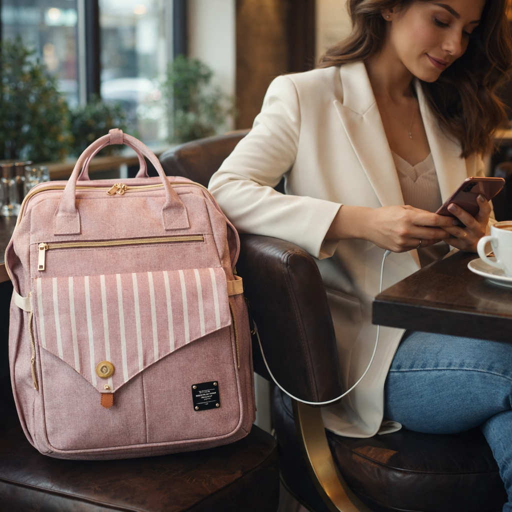 TransitNest™ 3-in-1 Diaper Backpack