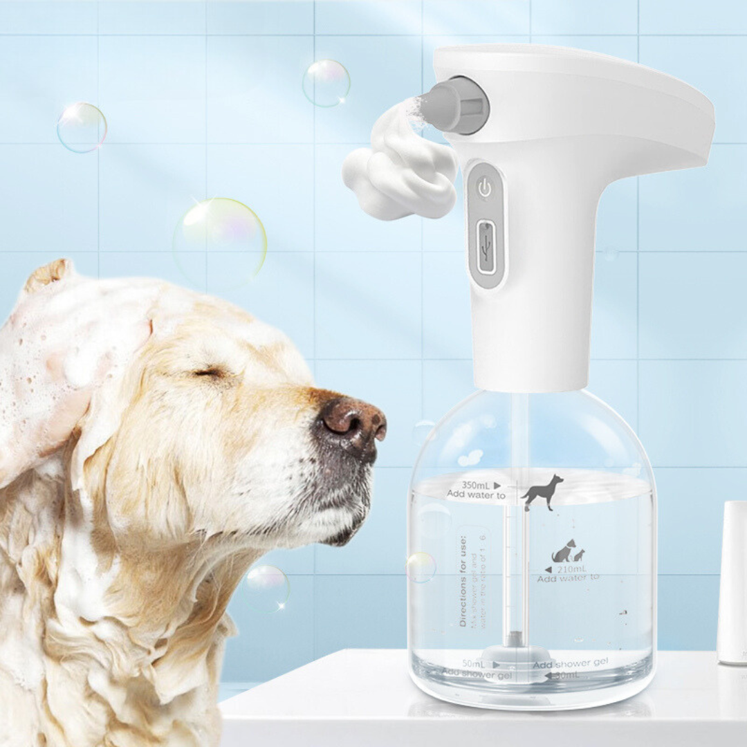 Generador de espuma de mascota