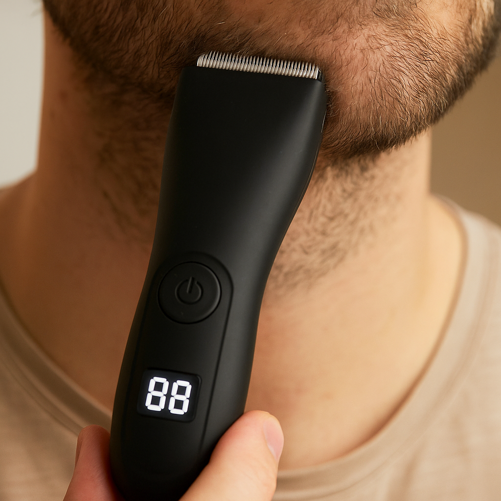 ManTrim™ – Vanntett helkroppstrimmer | GRATIS anti-tåke speil