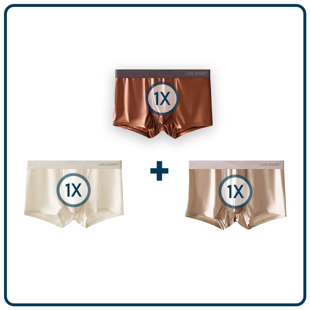 Luxe Boxer ™ In biancheria intima di seta premium con ultra comfort
