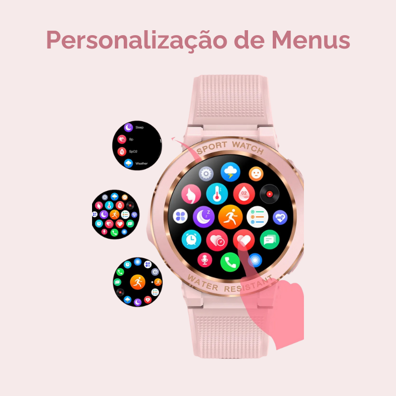 Reloj deportivo inteligente femenino