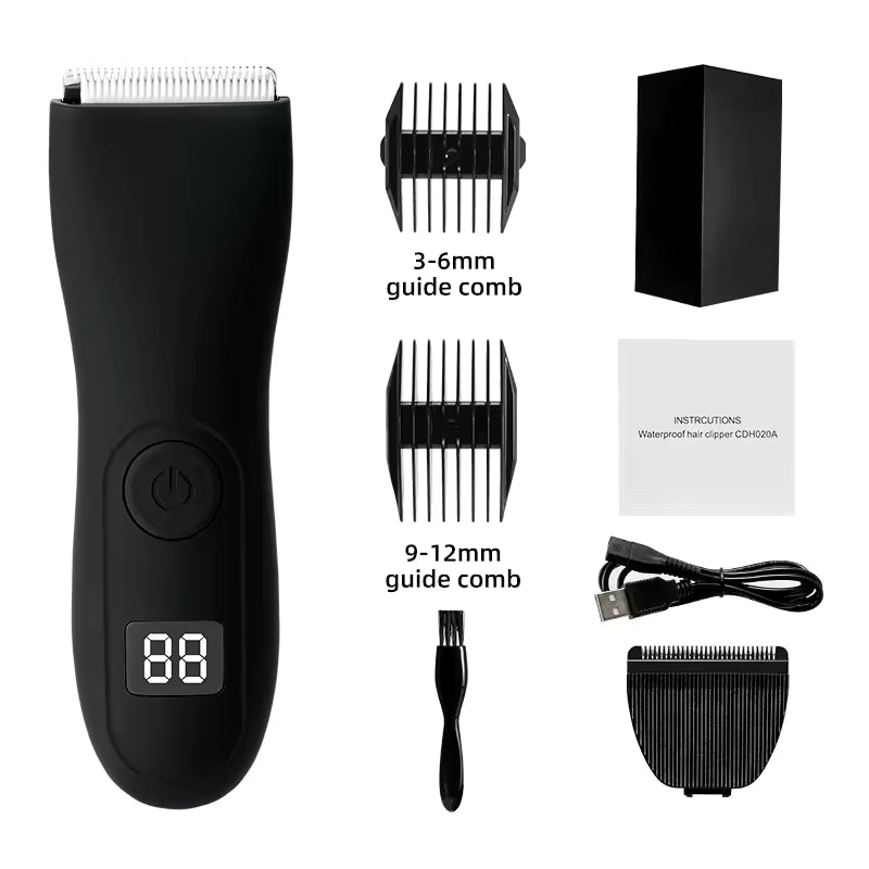 ManTrim™ – Vanntett helkroppstrimmer | GRATIS anti-tåke speil