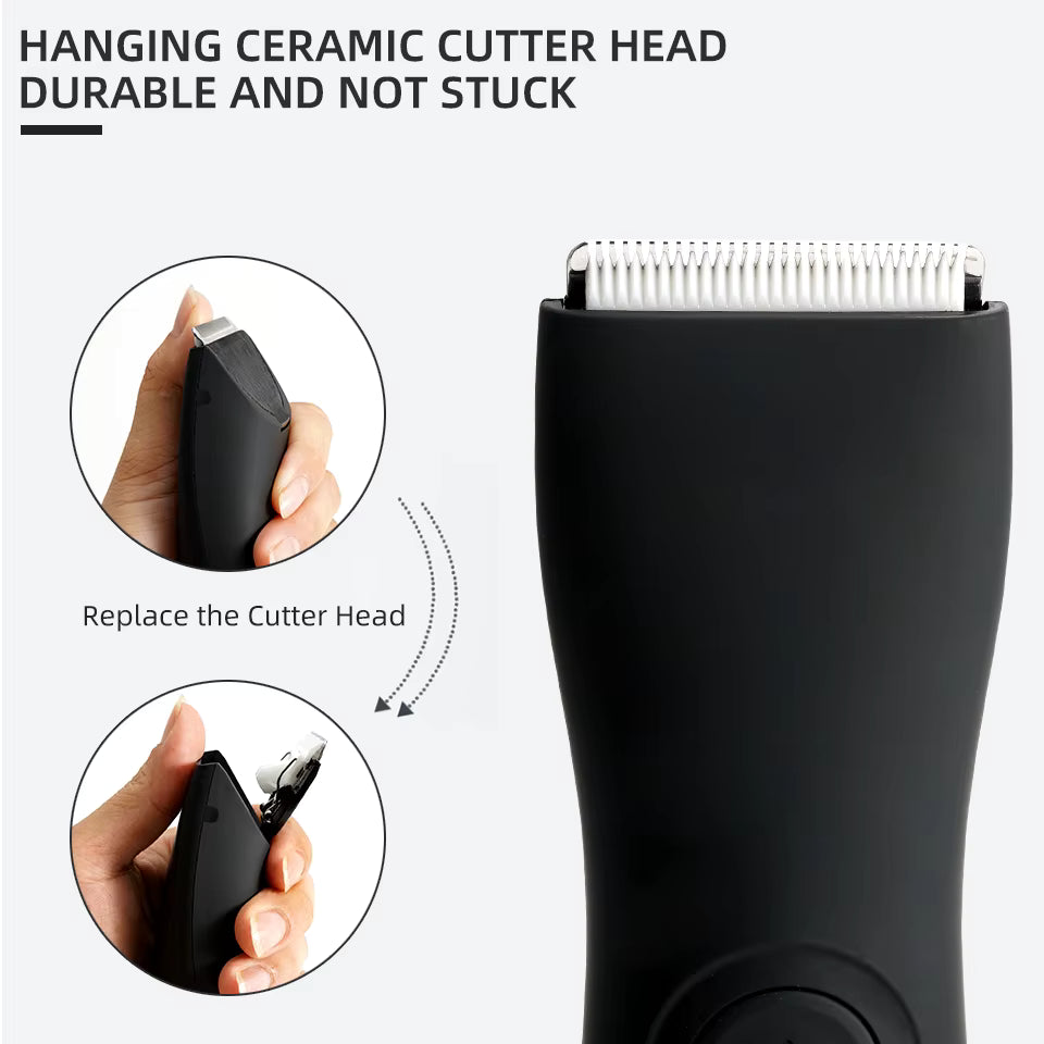 ManTrim™ – Vanntett helkroppstrimmer | GRATIS anti-tåke speil