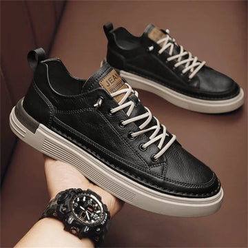 UrbanCraft™ – Men’s Leather Sneakers