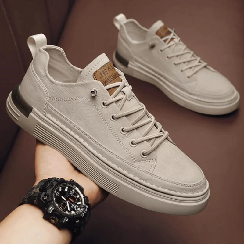 UrbanCraft™ – Men’s Leather Sneakers