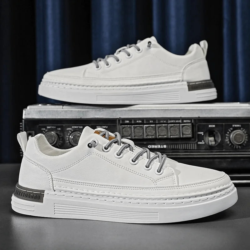 UrbanCraft™ – Men’s Leather Sneakers