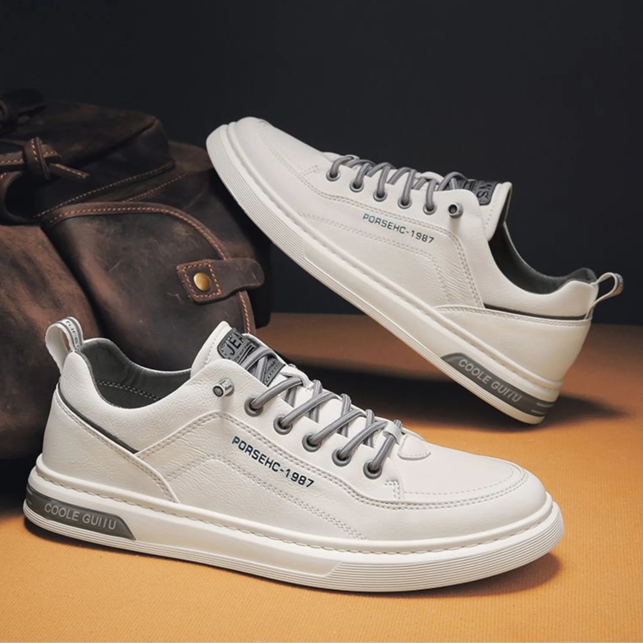 Elitestep ™ - Sneaker in pelle maschile