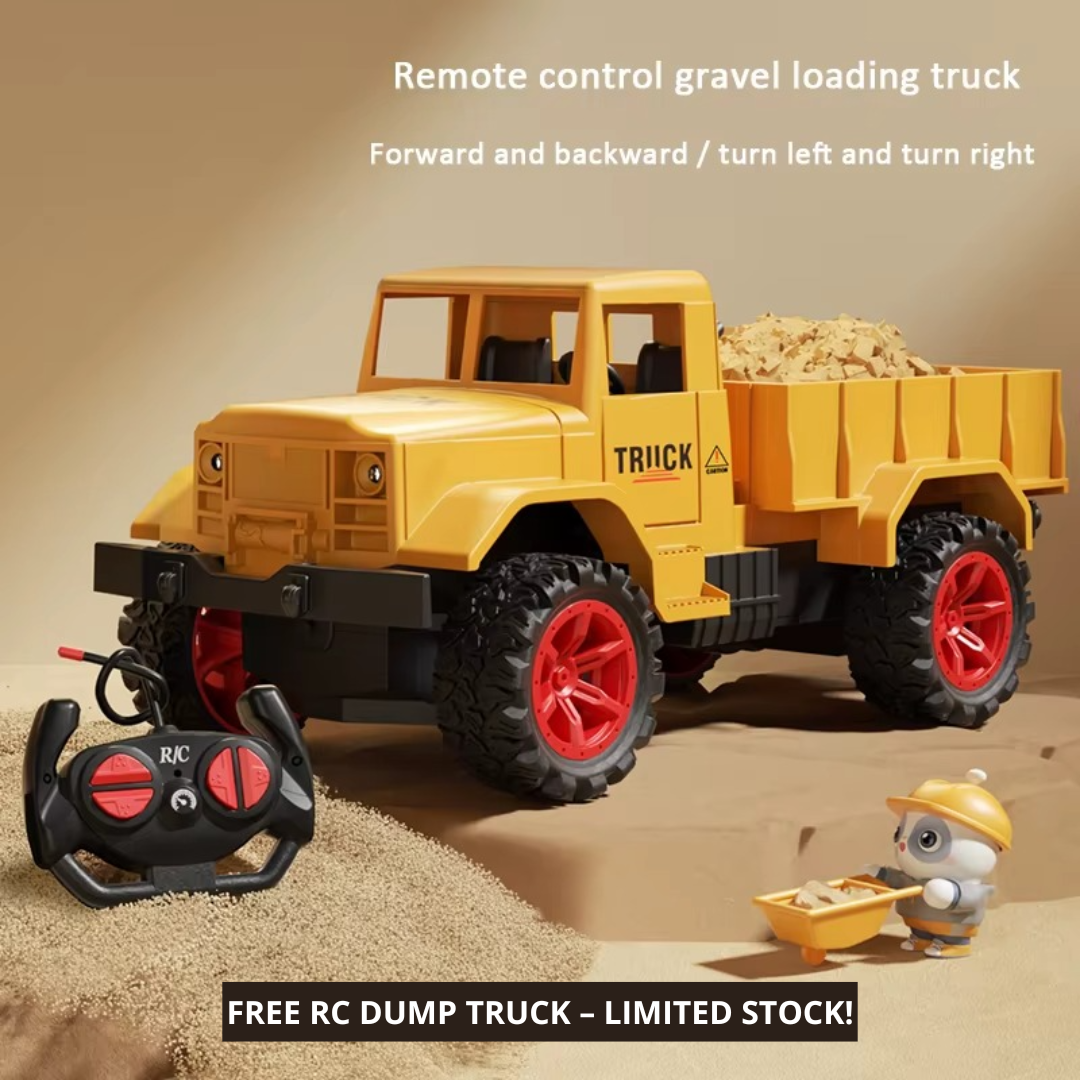 MegaDigger™ RC gravemaskin | GRATIS RC Truck – BEGRENSET TID