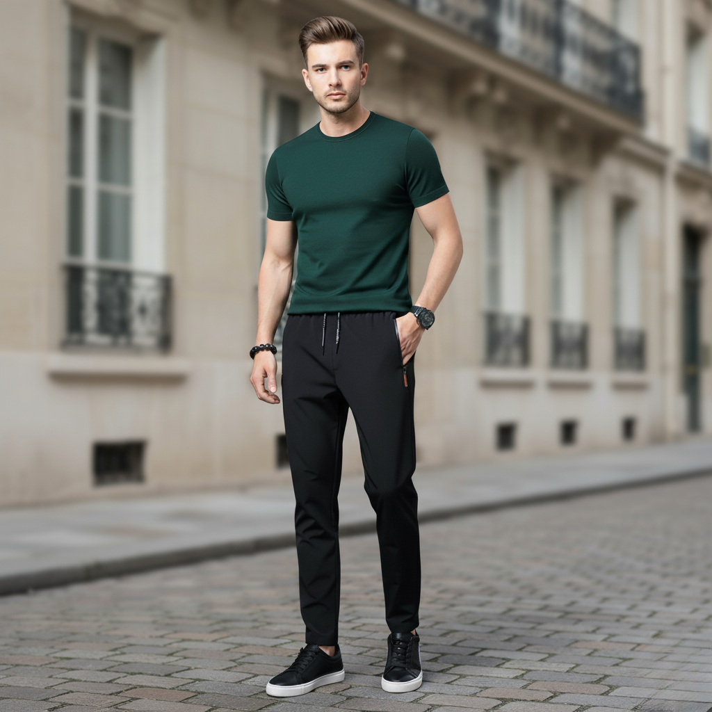 FlexMotion™ – Premium Stretch Pants | Gratis lommebok