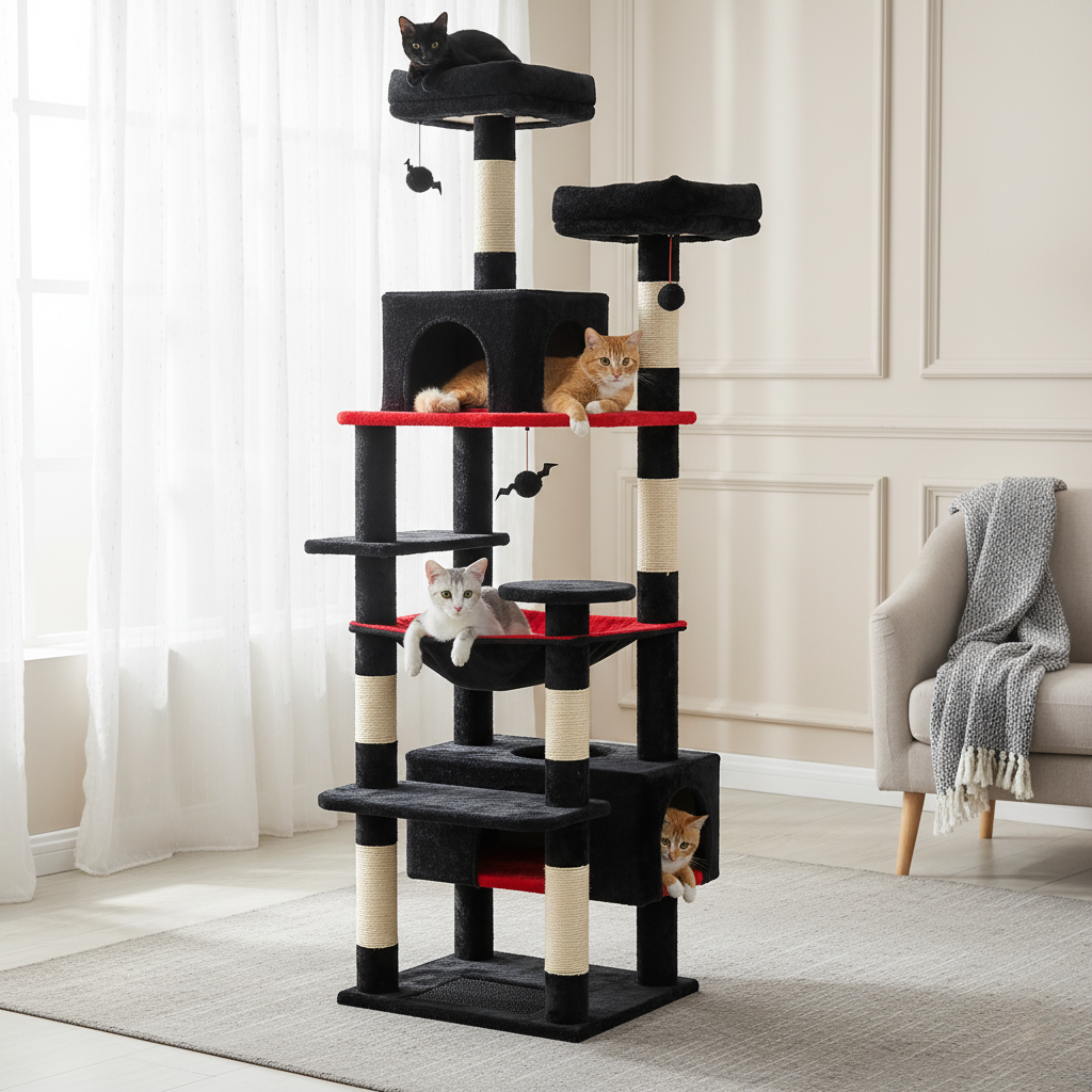PurrLoft™ Cat Tower Premium Multi-play