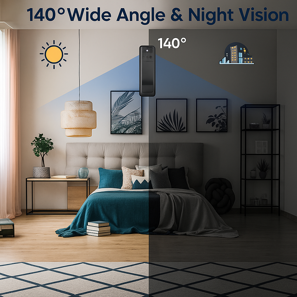 INFRASpy™ – Bærbart sikkerhetskamera med bevegelsesdeteksjon