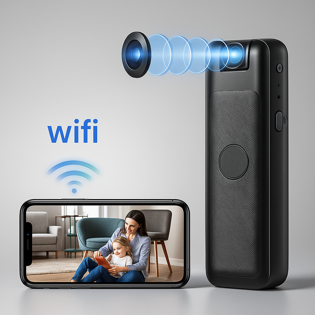 INFRASpy™ – Bærbart sikkerhetskamera med bevegelsesdeteksjon