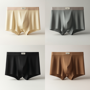 [عبوات متعددة] بوكسر مضاد للبكتيريا من BioCotton™ + حزام مجاني متضمن