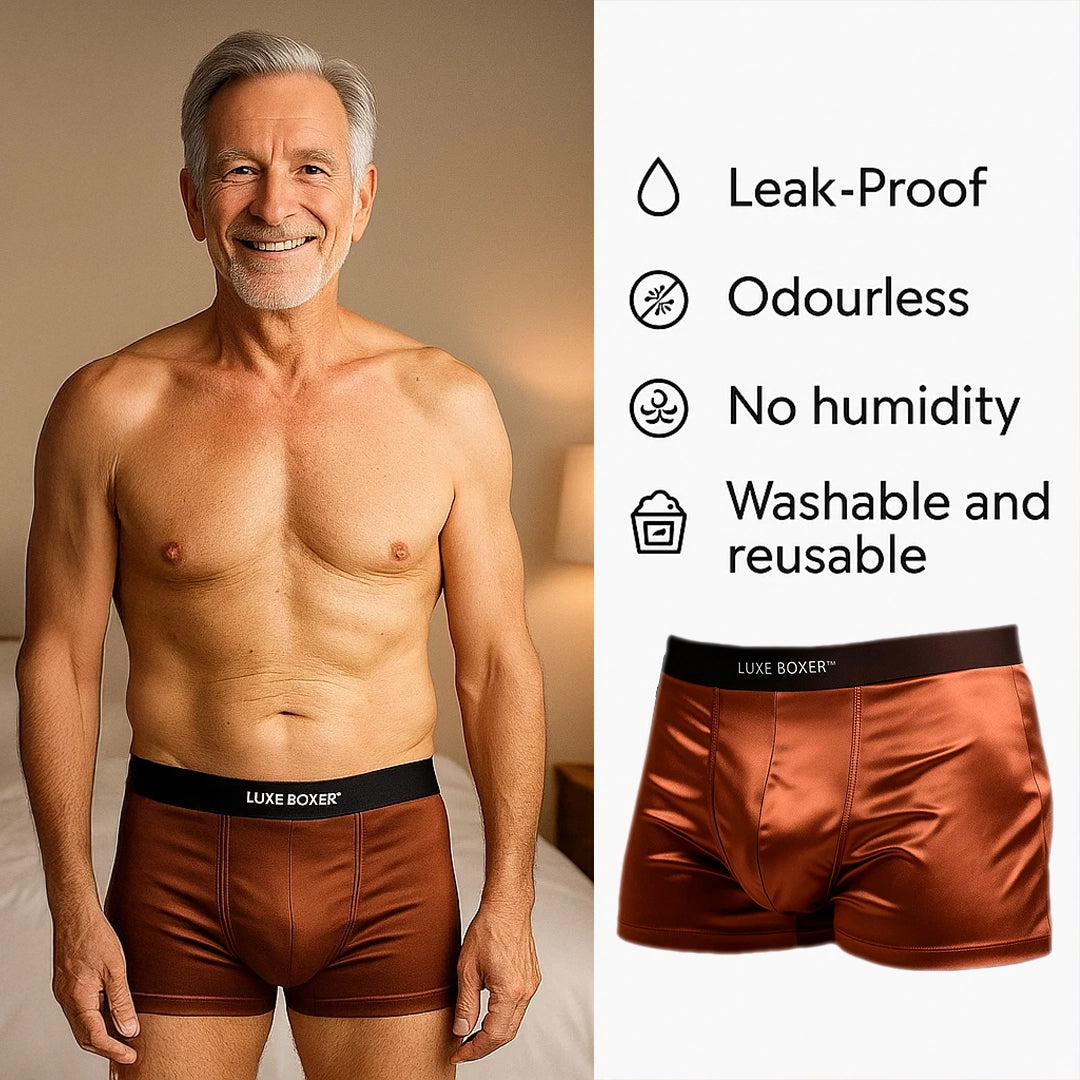 Ropa interior de seda premium de Luxe Boxer ™ Ultra cómoda