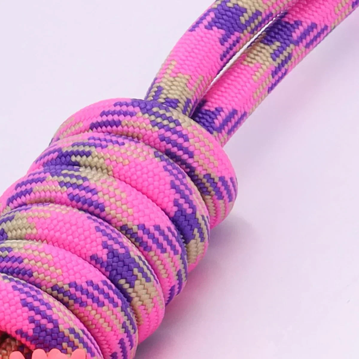 Juguete de cuerda interactivo para perros