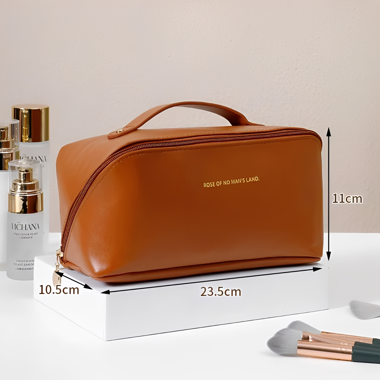 Beauty Bag™ Premium Travel Bag - Free Brush Set Included