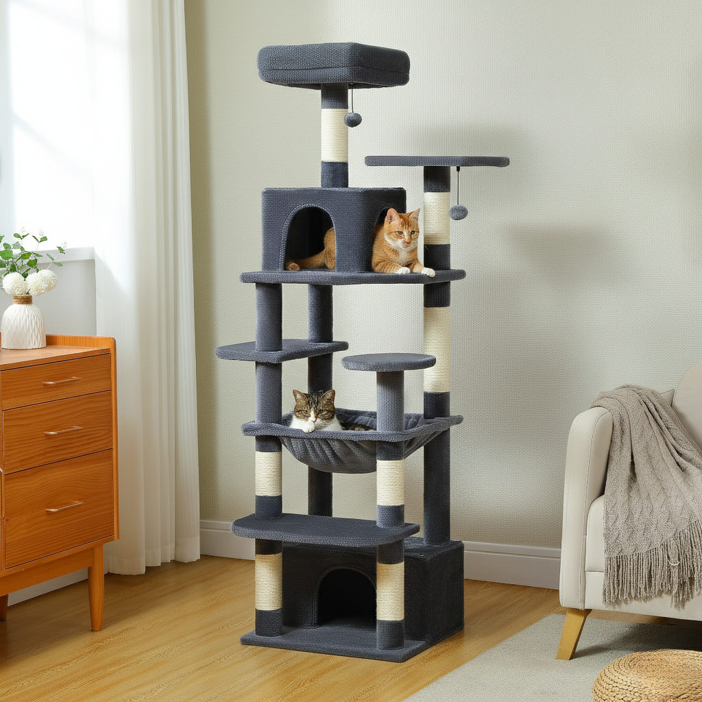 PurrLoft™ Cat Tower Premium Multi-play