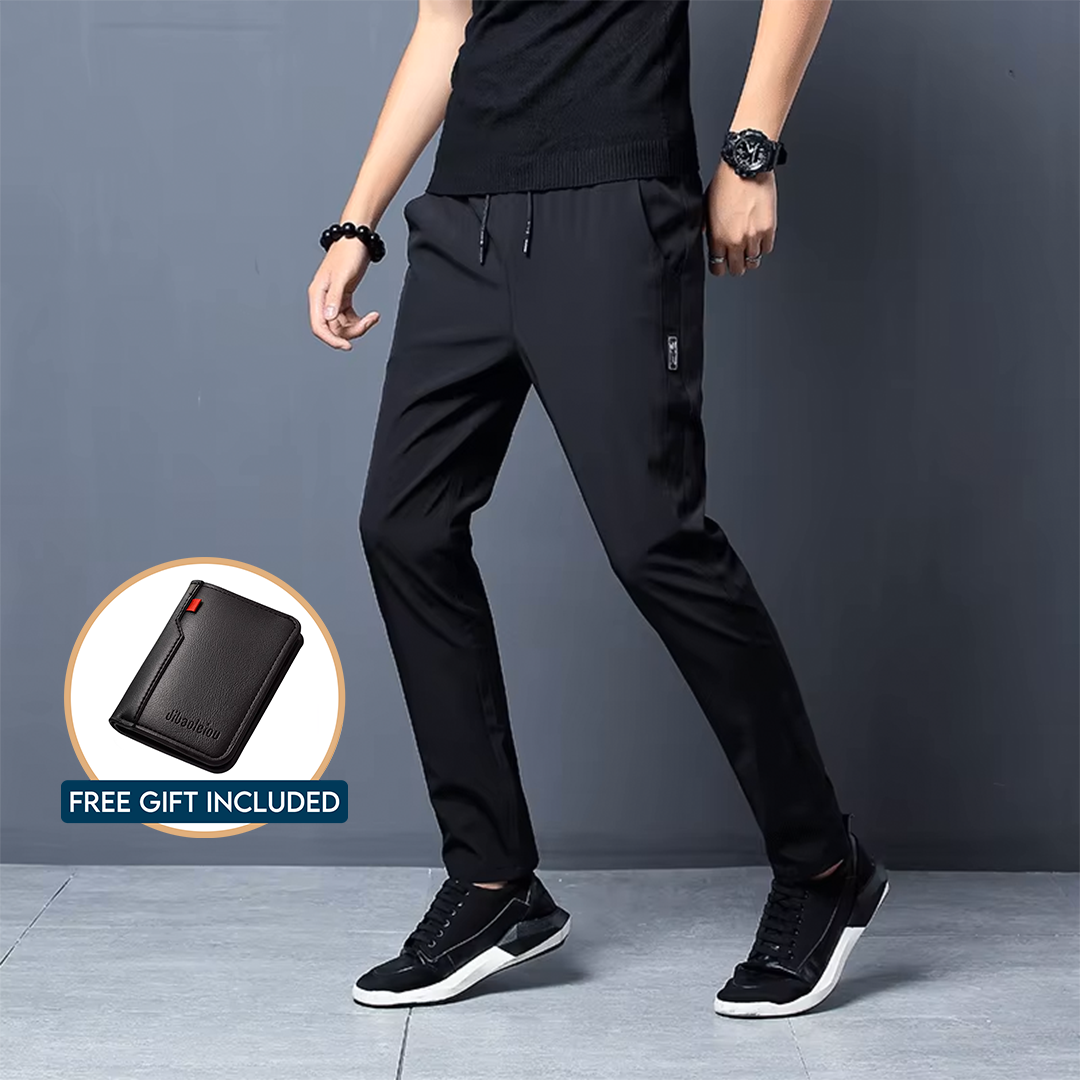 FlexMotion™ – Premium Stretch Pants | Gratis lommebok