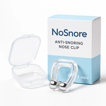 NoSnore™ - Magnetic Silicone Nose Clip