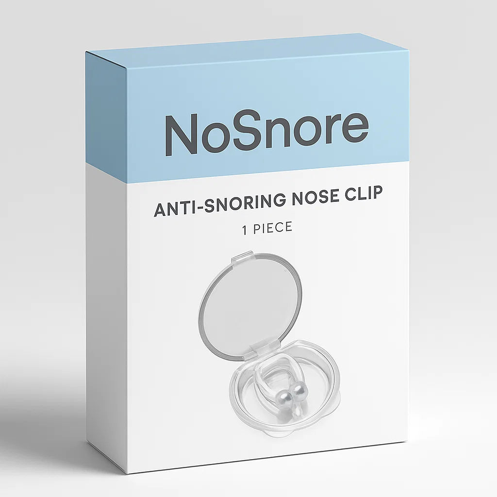 NoSnore™ - Magnetic Silicone Nose Clip