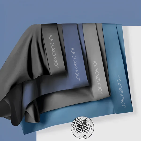 Ice Boxer Pro ™ - ropa interior de seda premium ultra cómoda