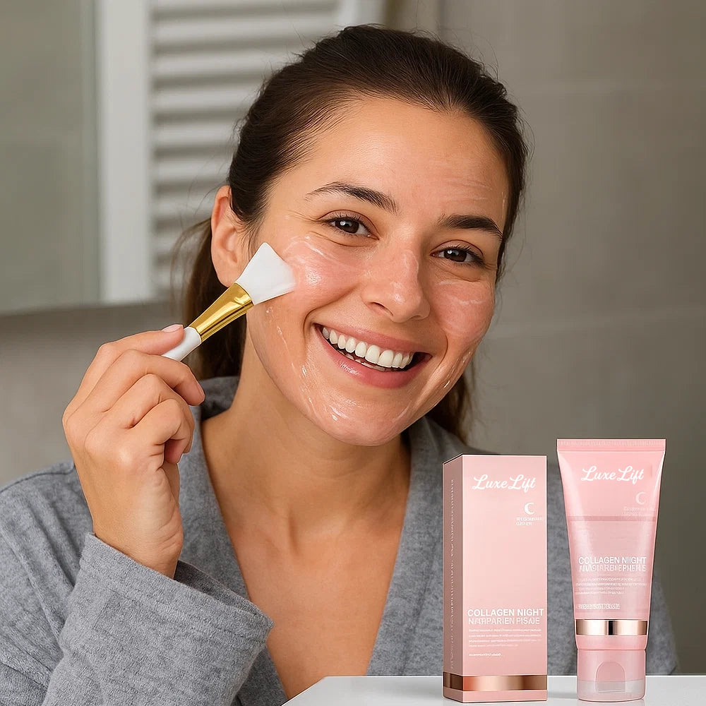 LuxeLift Collagen Mask – Renew Your Skin While You Sleep