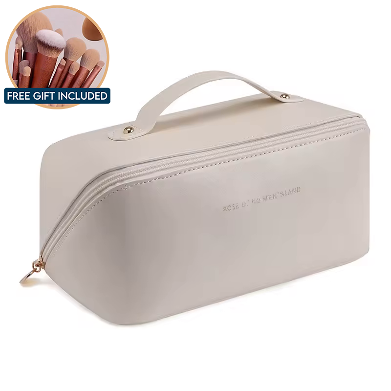 Beauty Bag™ Premium Travel Bag - Free Brush Set Included