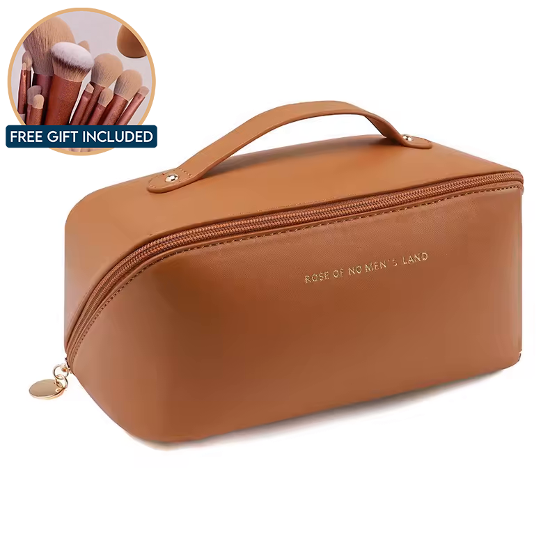 Beauty Bag™ Premium Travel Bag - Free Brush Set Included