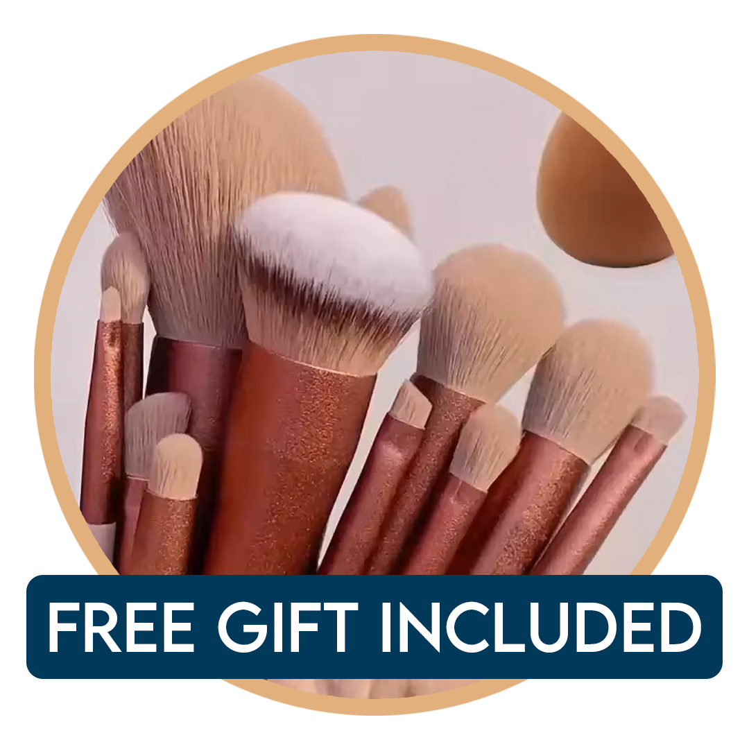 Beauty Bag™ Premium Travel Bag - Free Brush Set Included