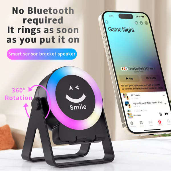 4 IN 1 Wireless Induction Audio Bluetooth Speaker