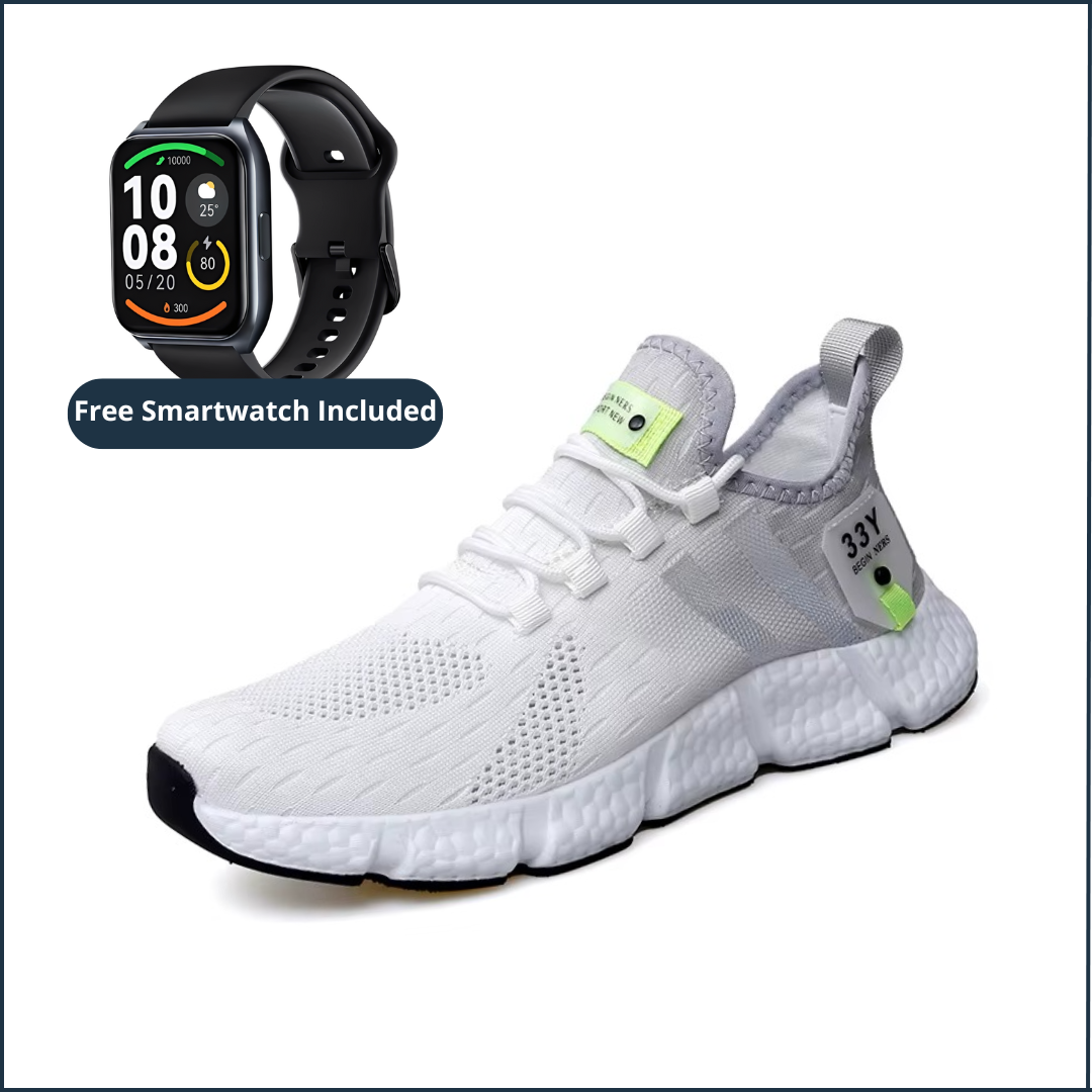 Nye Fast™ – Multi-Sport Performance Sneakers | GRATIS Smartklokke-gave