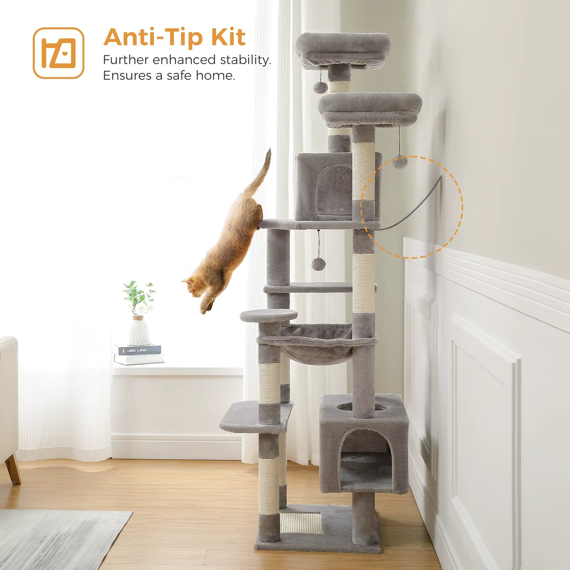 PurrLoft™ Cat Tower Premium Multi-play