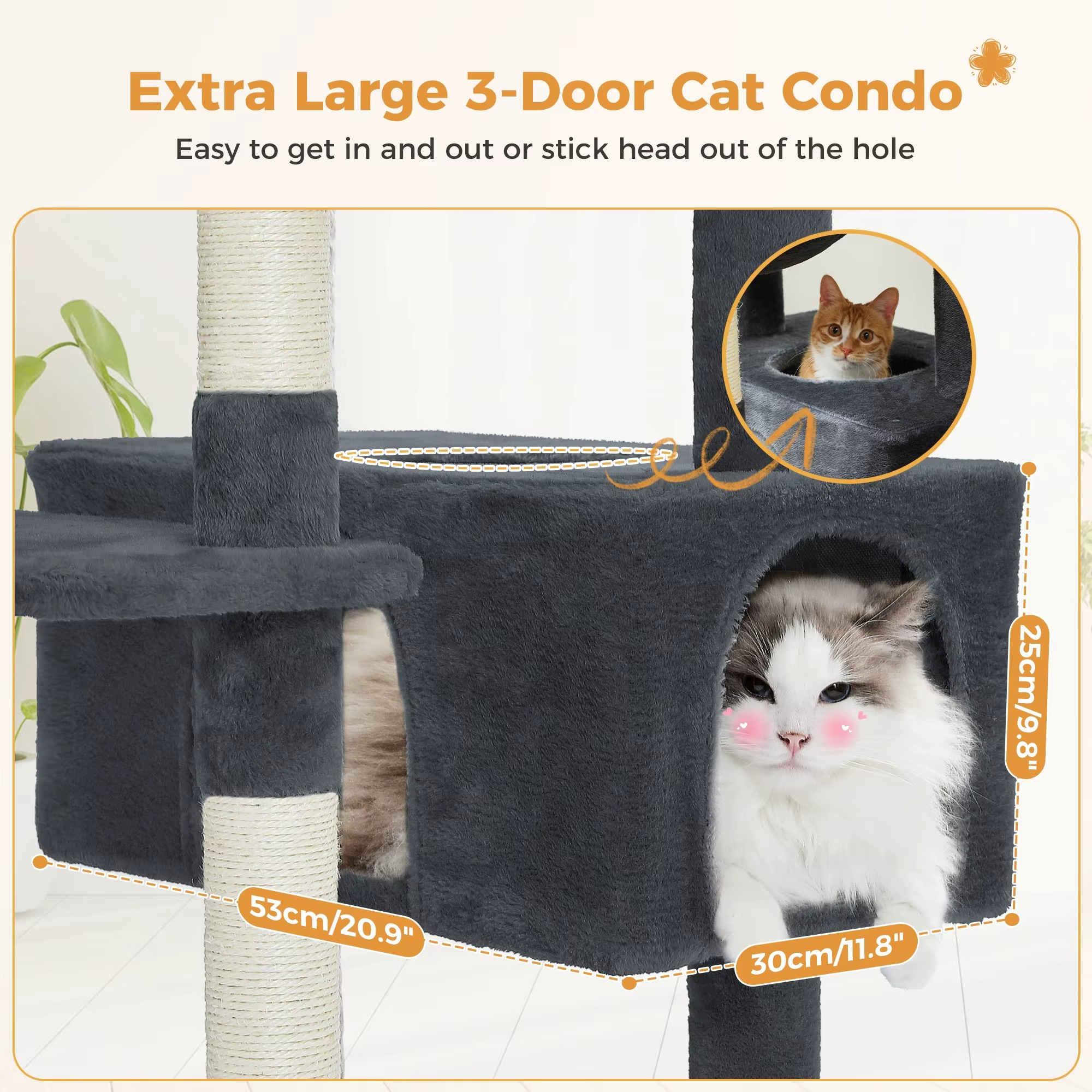 PurrLoft™ Cat Tower Premium Multi-play
