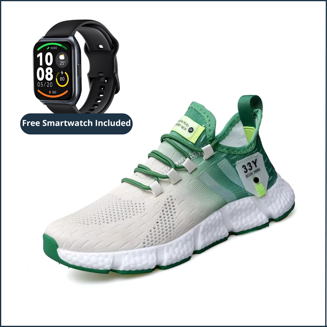 Nye Fast™ – Multi-Sport Performance Sneakers | GRATIS Smartklokke-gave