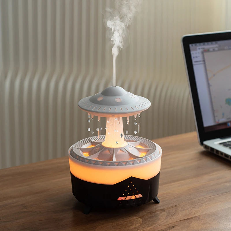 Difusor de aceite esencial futurista