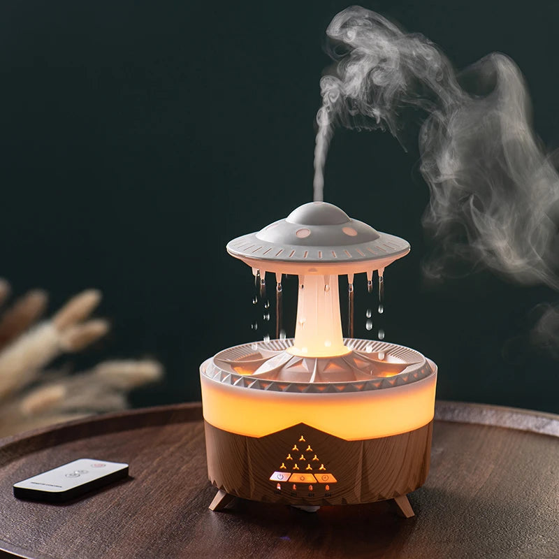 Difusor de aceite esencial futurista
