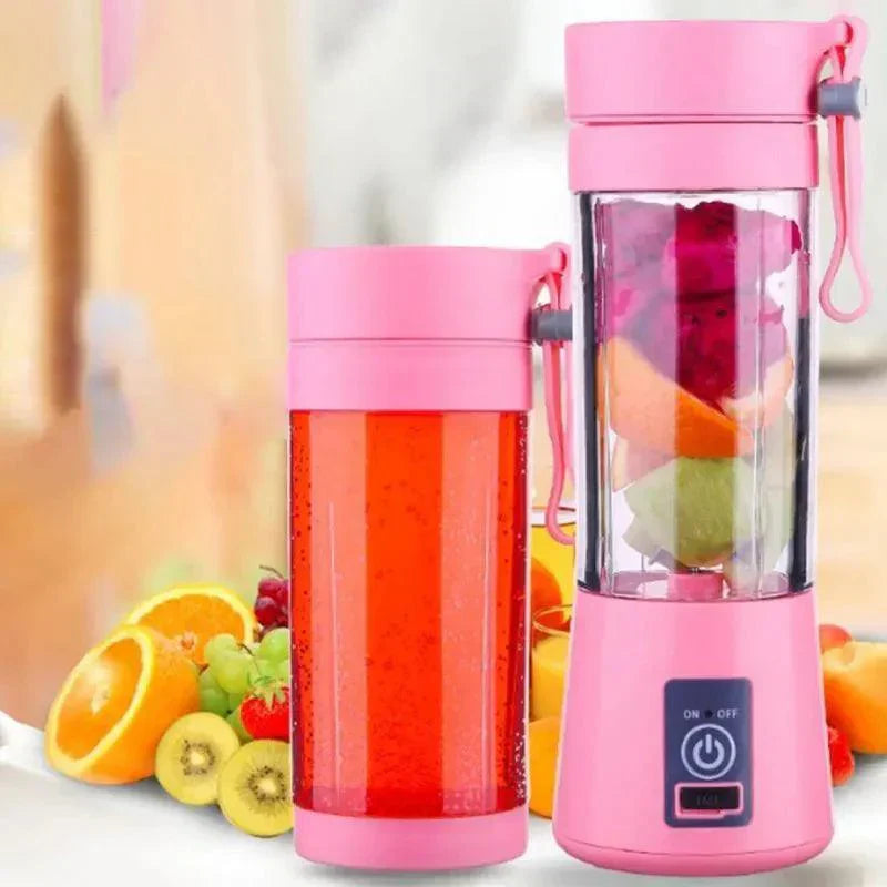 Mini licuadora portátil USB con 6 cuchillas