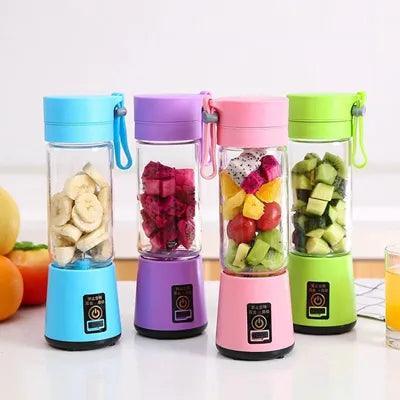Mini licuadora portátil USB con 6 cuchillas