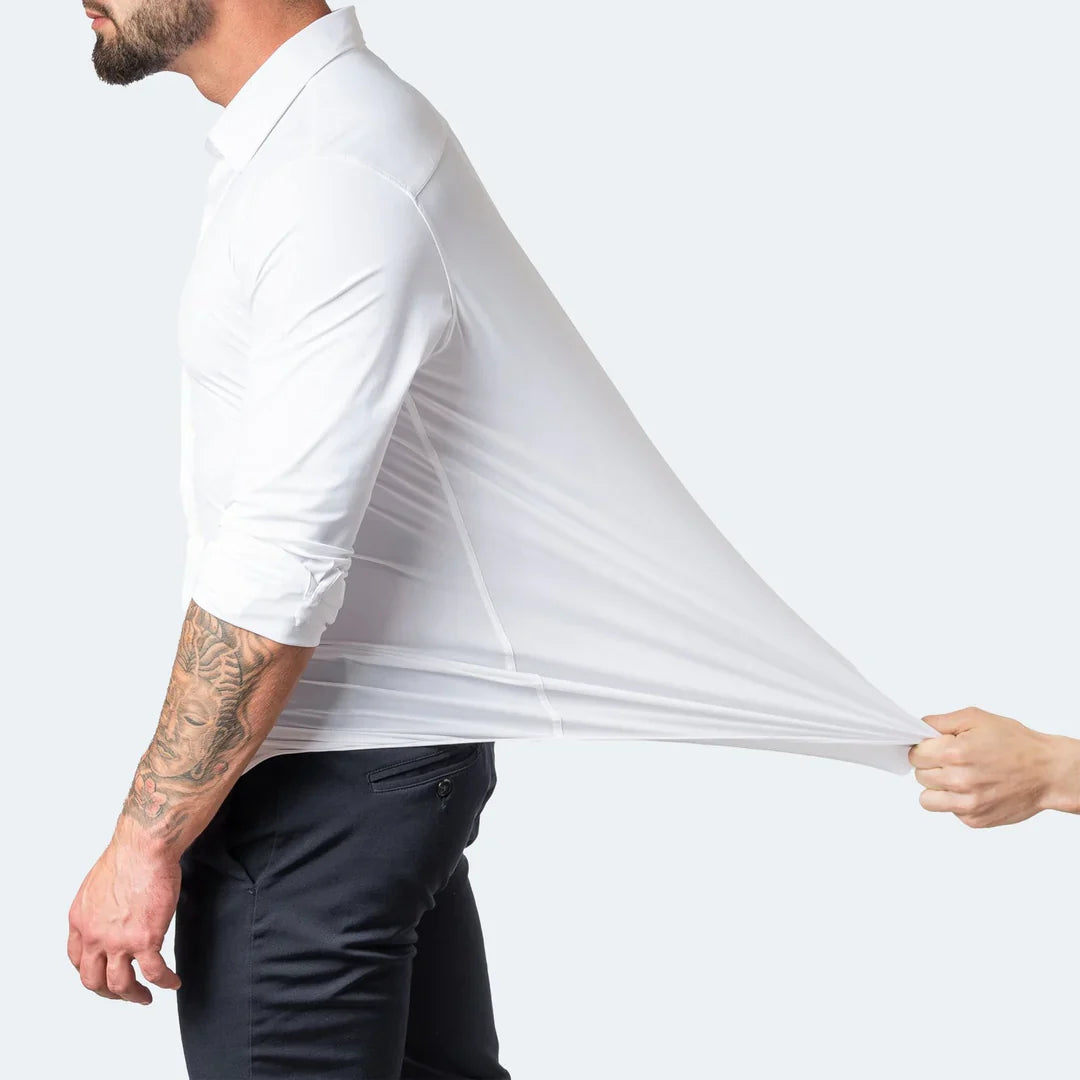 The "Infinite" Performance Shirt | 4-Way Stretch & Zero-Iron ( Buy 2 Get Free Shipping )