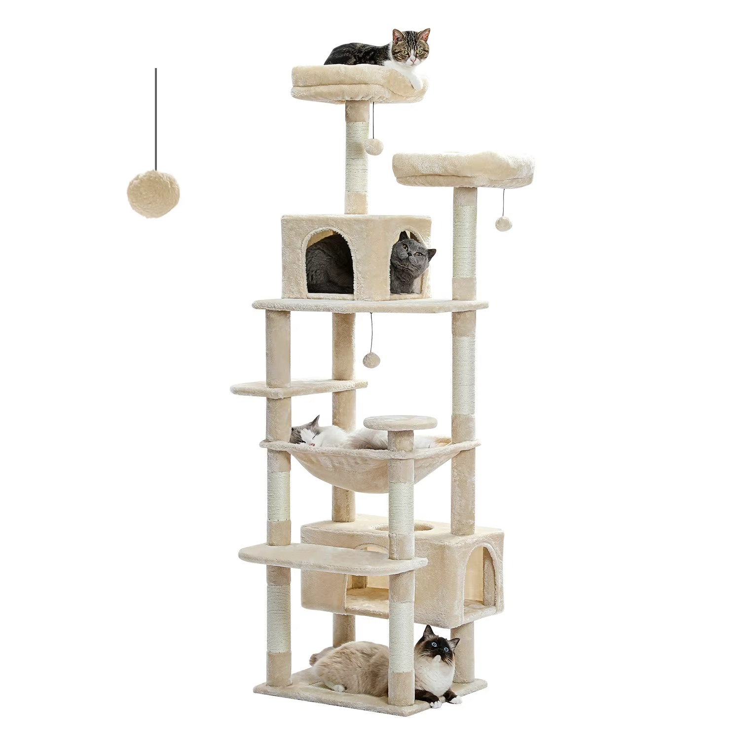 PurrLoft™ Cat Tower Premium Multi-play