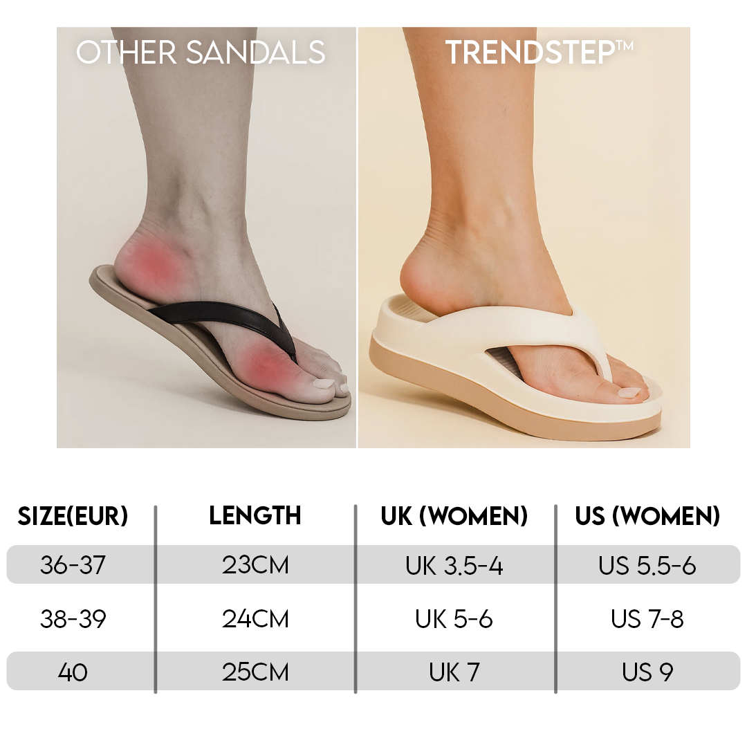 TrendStep™ – Premium ortopediske sandaler